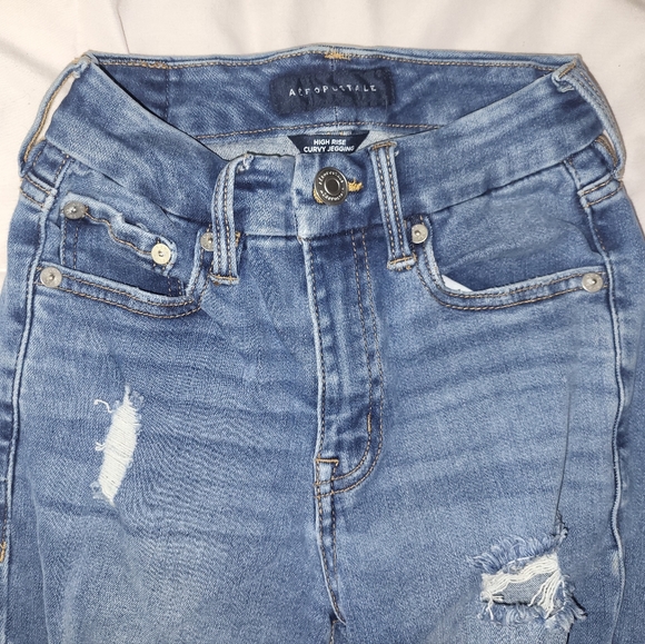 Aeropostale High Rise Skinny Jeans - Picture 3 of 4